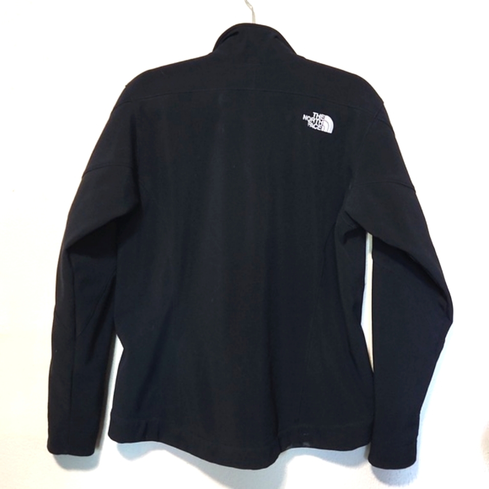 The North Face APEX Bionic Windwall Fleece Lined Softshell Jacket Black Large - Picture 12 of 13